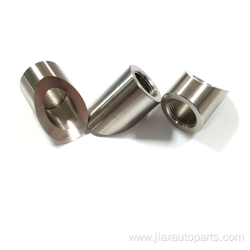 45 degree Notched welded nut for oxygen sensor